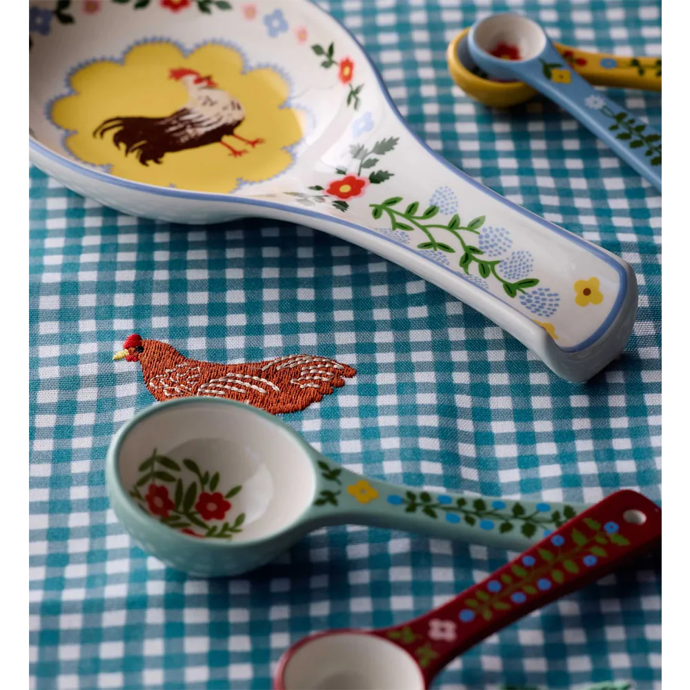 Home Sweet Home Porcelain Measuring Spoons - Image 3