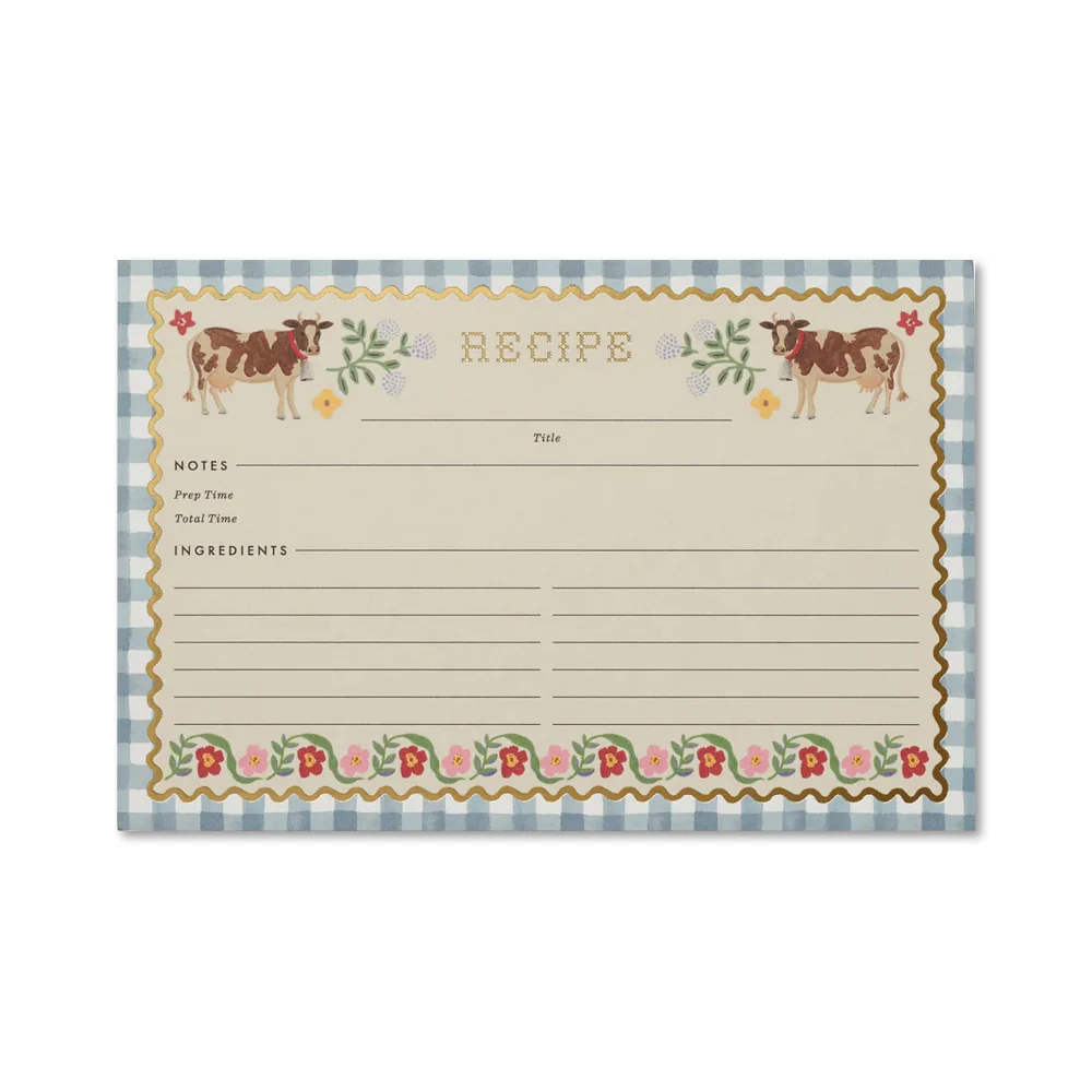 Home Sweet Home Recipe Card Set