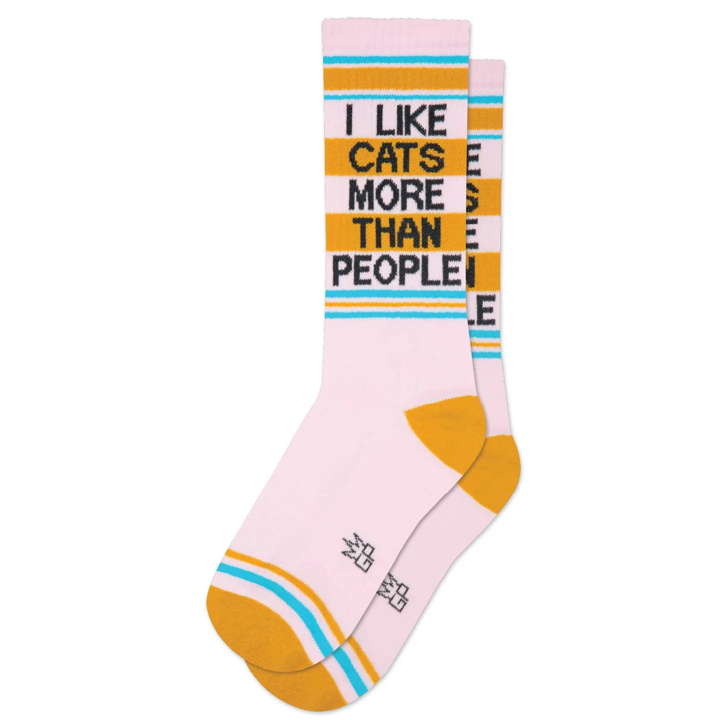 I Like Cats More Than People Gym Socks