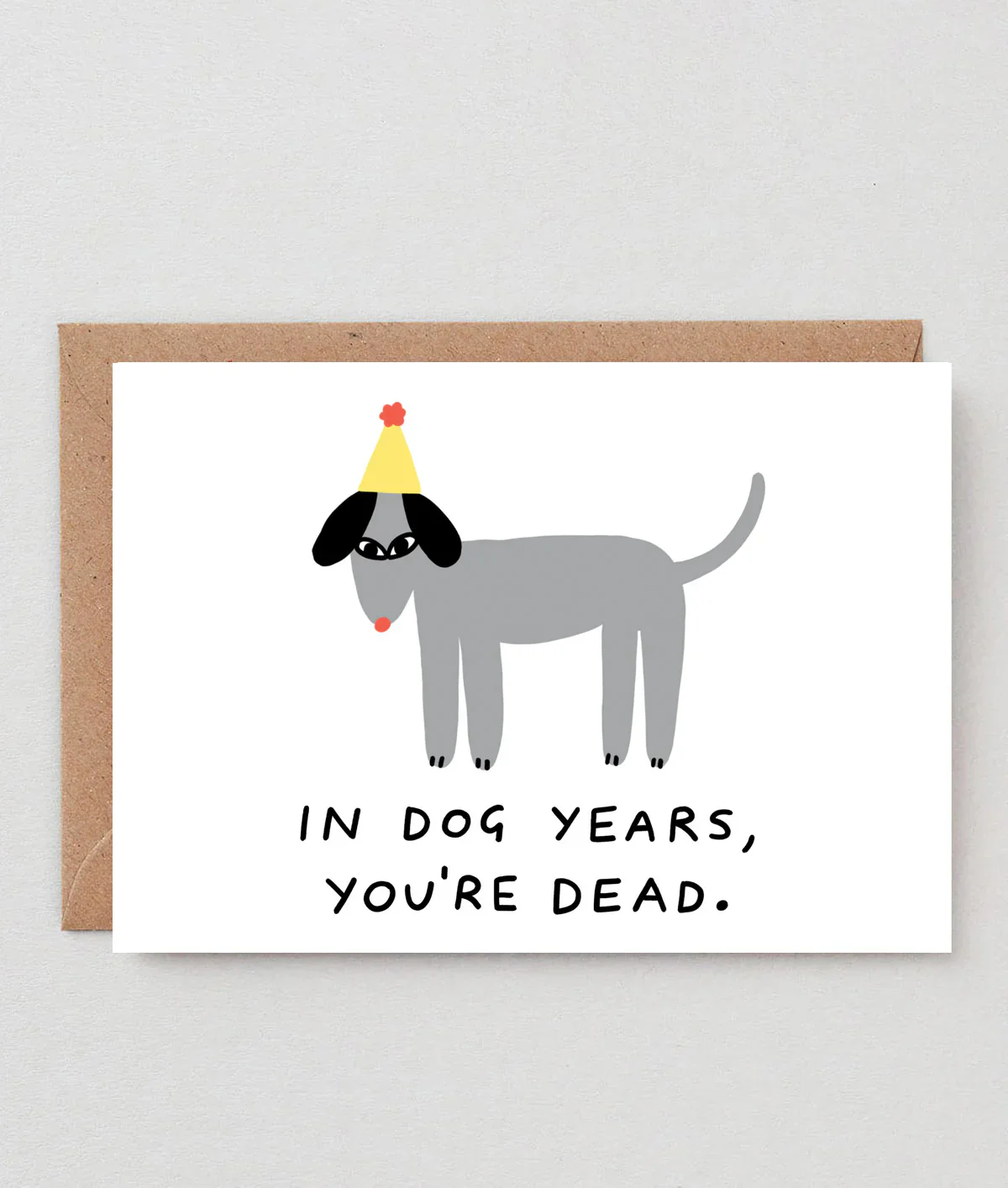In Dog Years Birthday Card