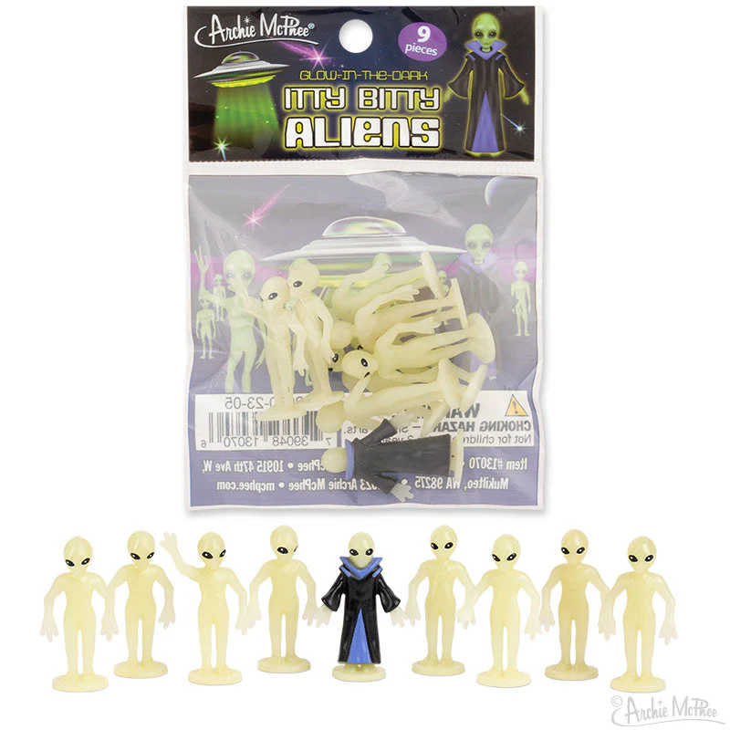 Itty Bitty Aliens- Bag of 9