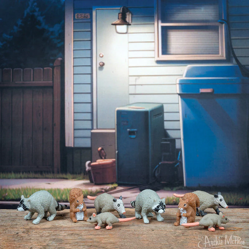 Itty Bitty City Critters- Bag of 8 - Image 2