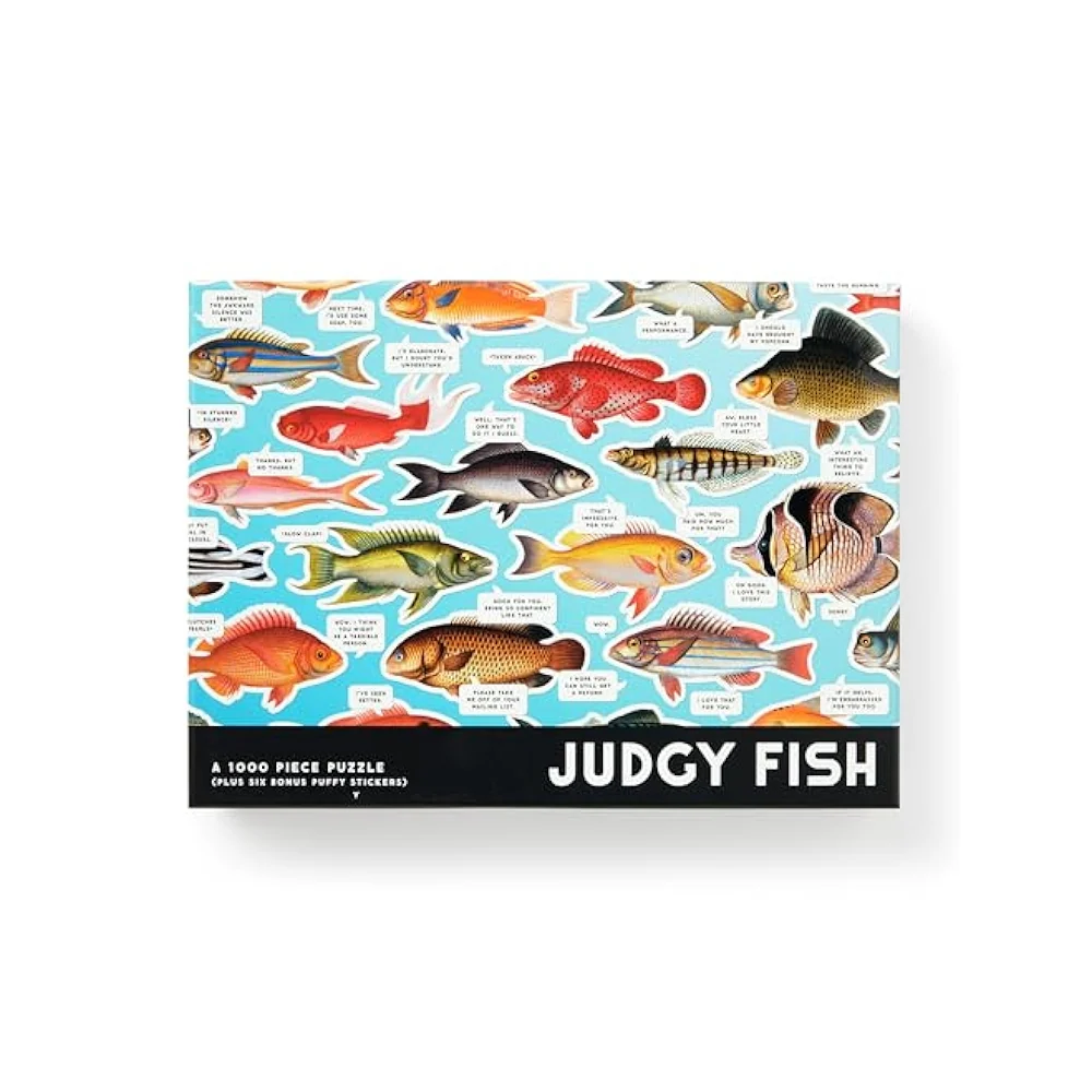 Judgy Fish 1000 Piece Puzzle