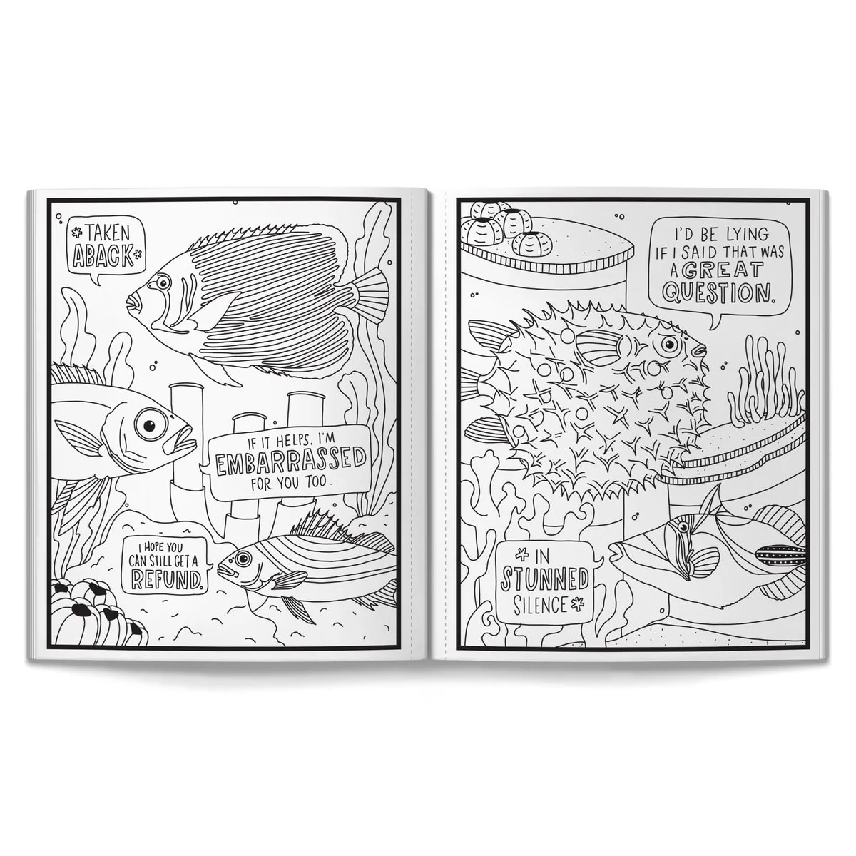 Judgy Fish Coloring Book - Image 2