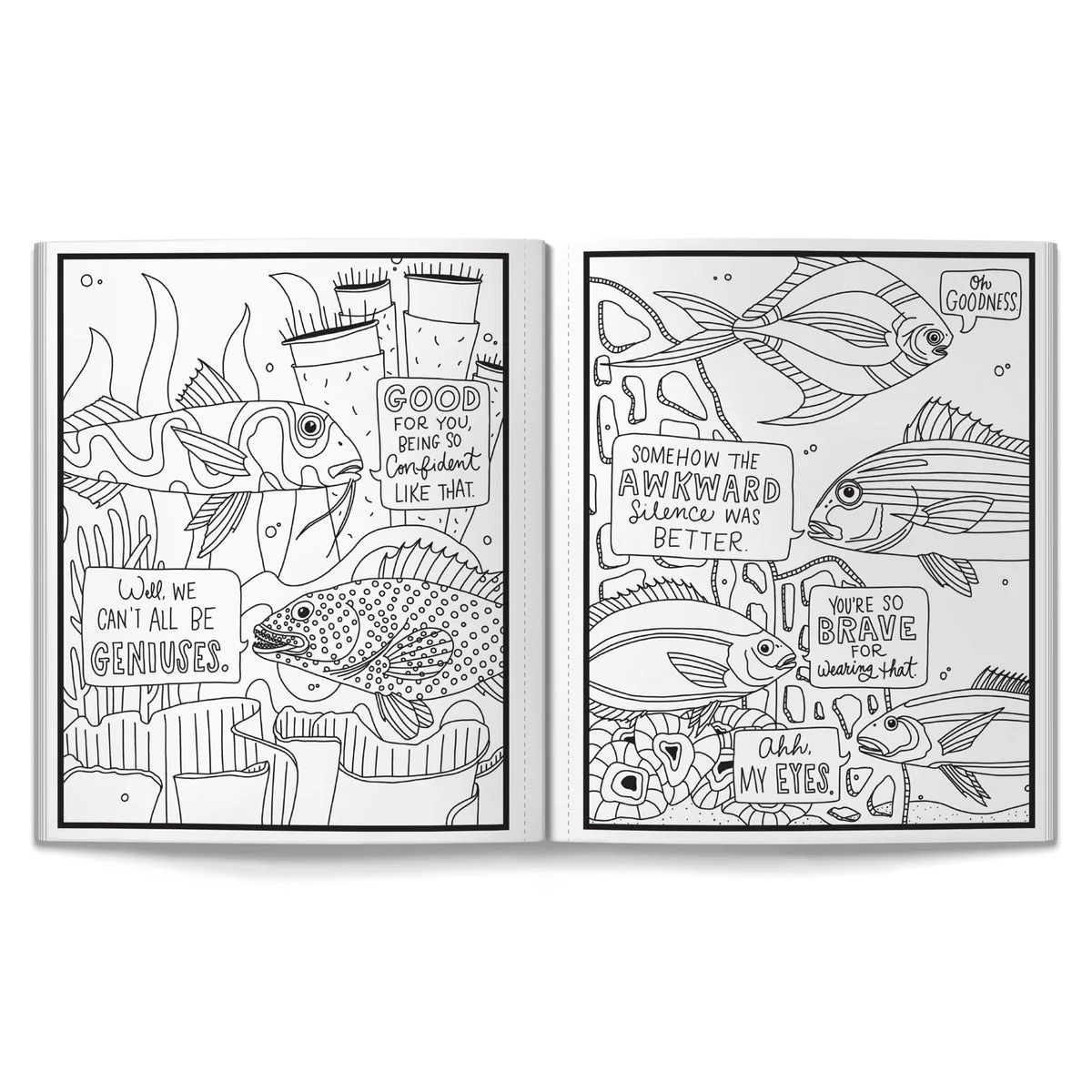 Judgy Fish Coloring Book - Image 3