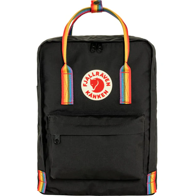 Kanken Rainbow - Black Rainbow - Image 3