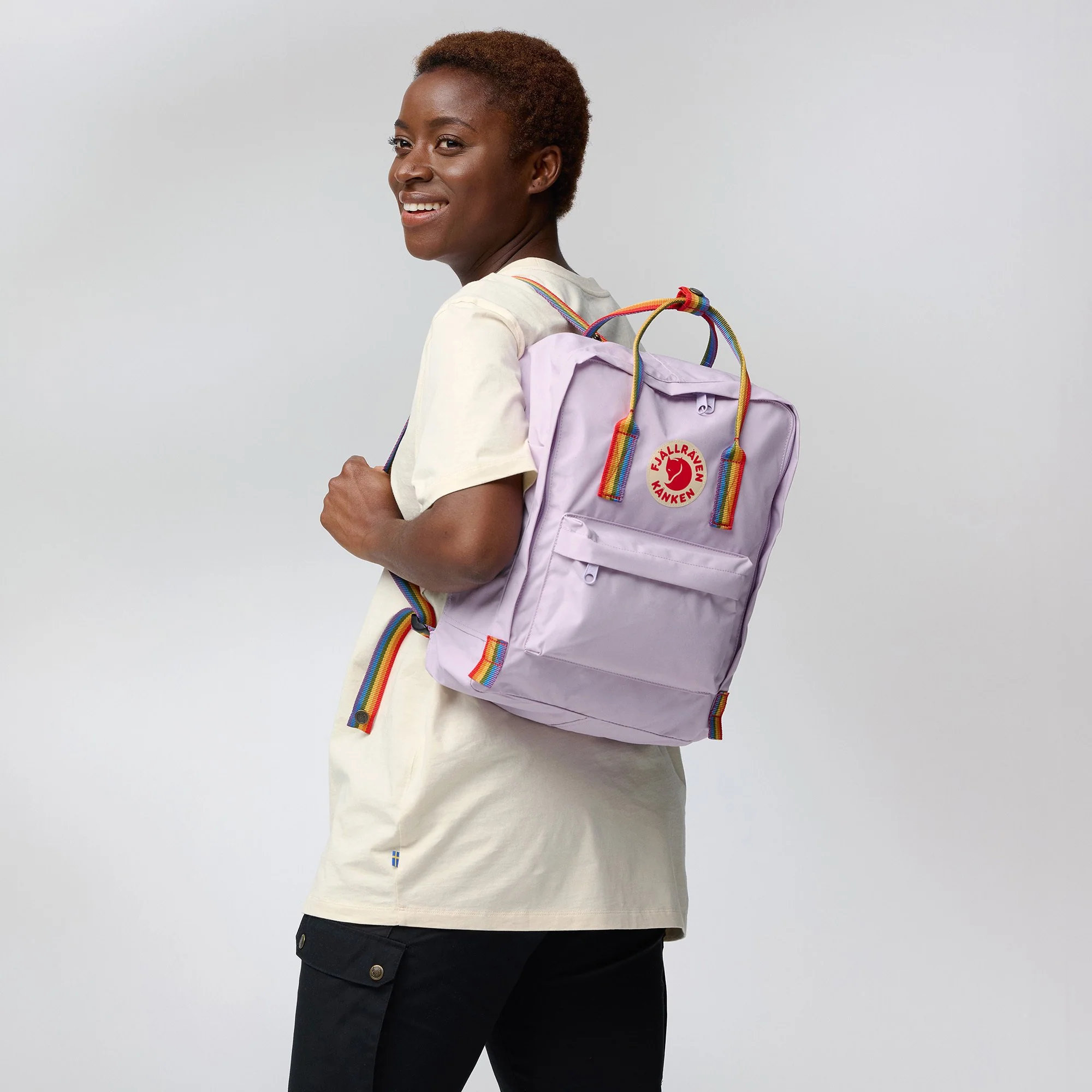 Kanken Rainbow - Pastel Lavender - Image 4