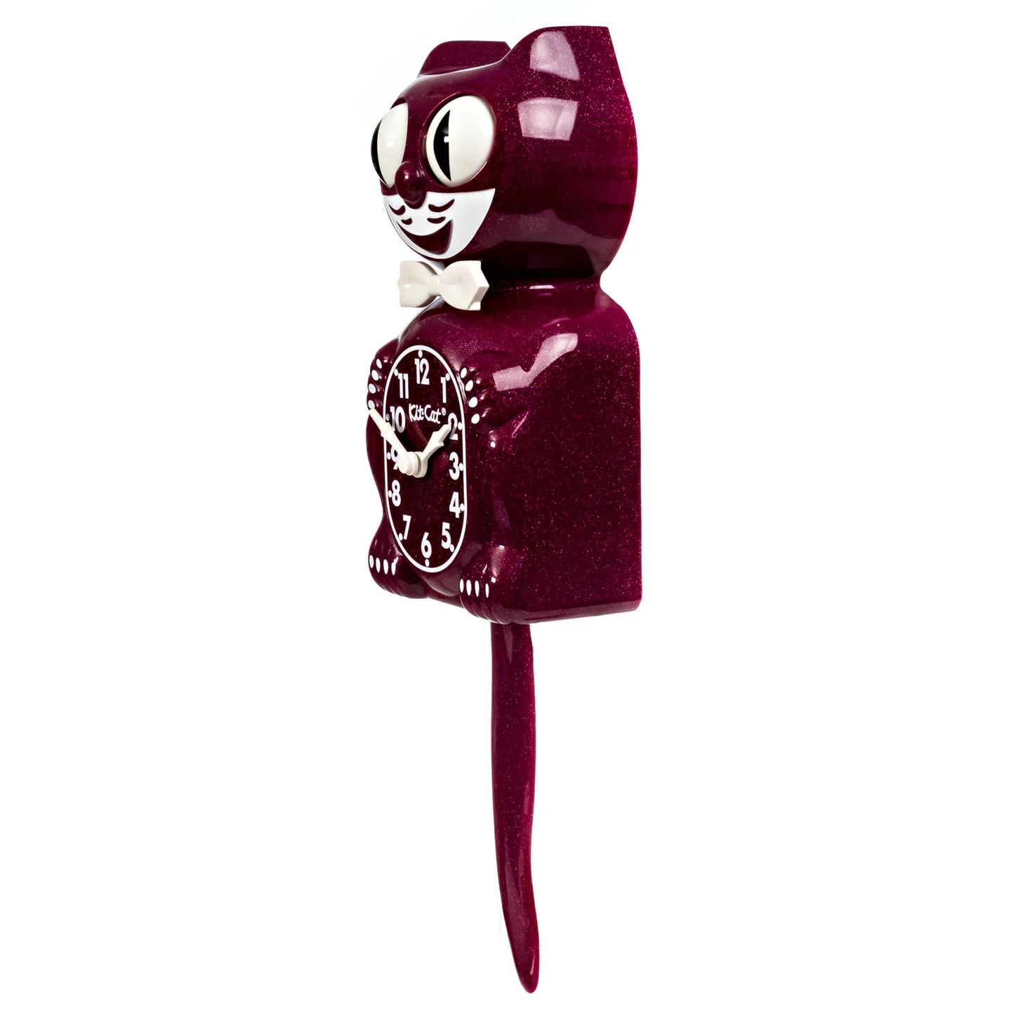 Kit Cat Clock- Colors Ruby Red - Image 2