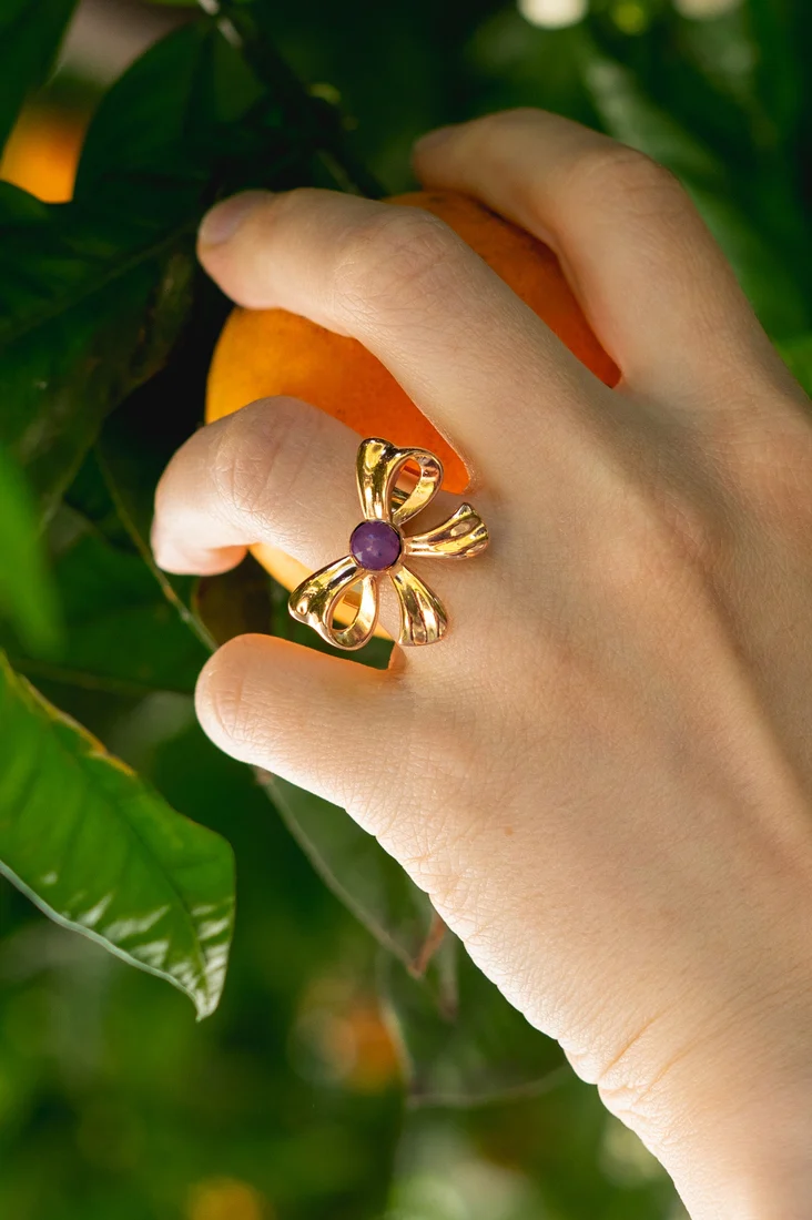 Knotty Ring- 18K Gold Plated - Image 6