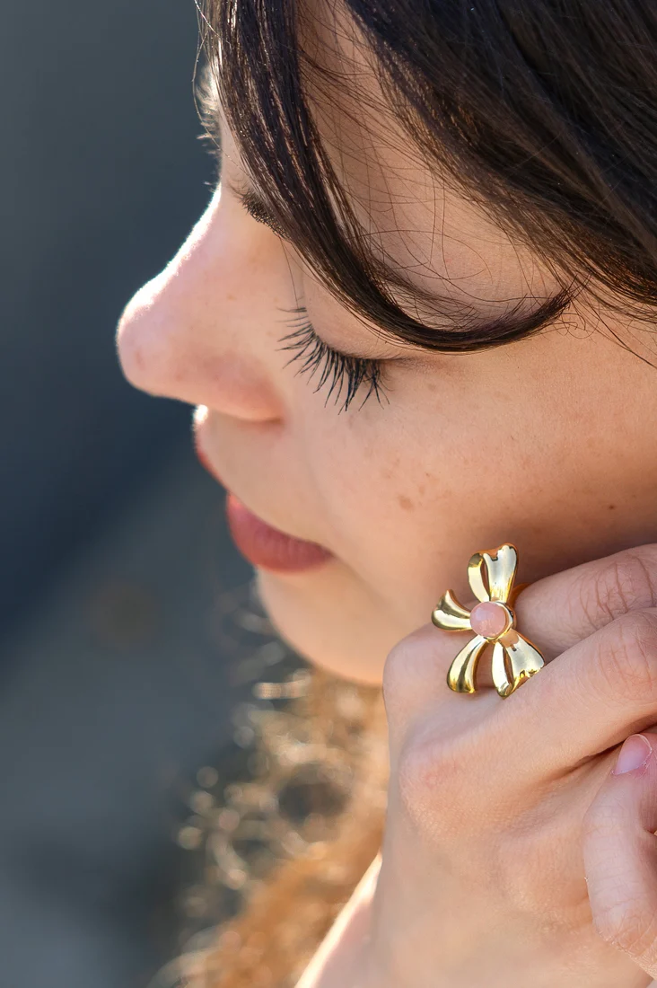 Knotty Ring- 18K Gold Plated - Image 7