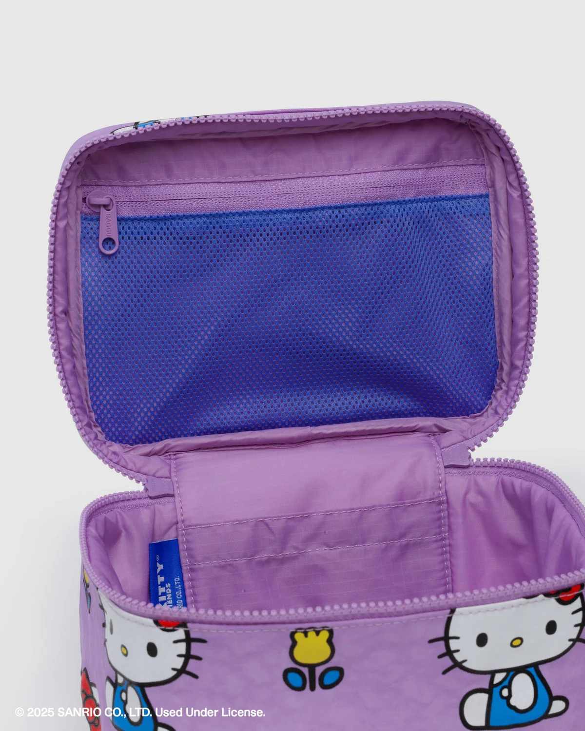 Large Cosmetic Case- Hello Kitty Pink - Image 3