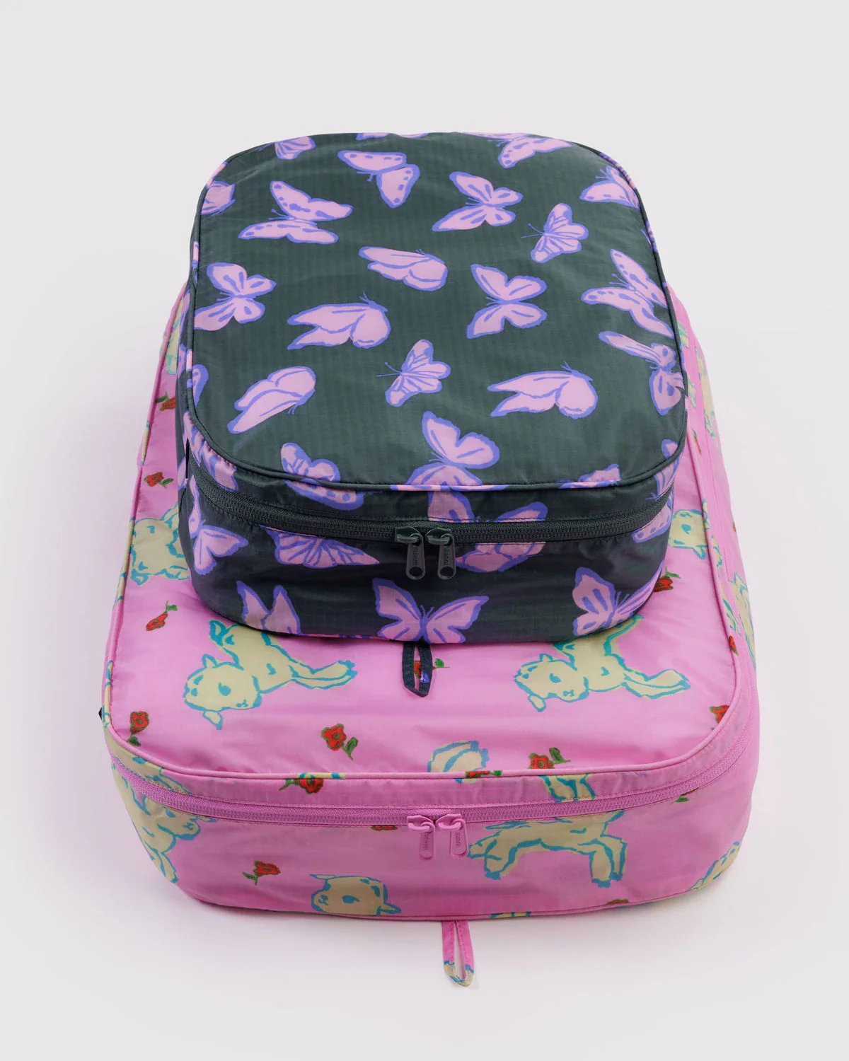 Large Packing Cube Set - Spring Animals