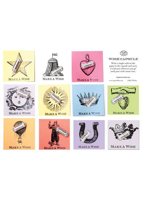 Letterpress Wish Capsule