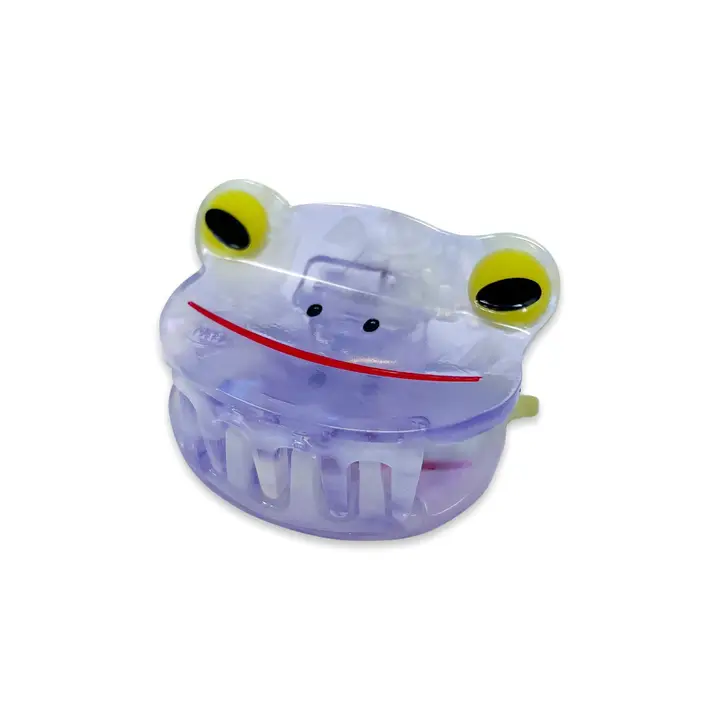 Lilac Froggy Hair Claw Clip Mini
