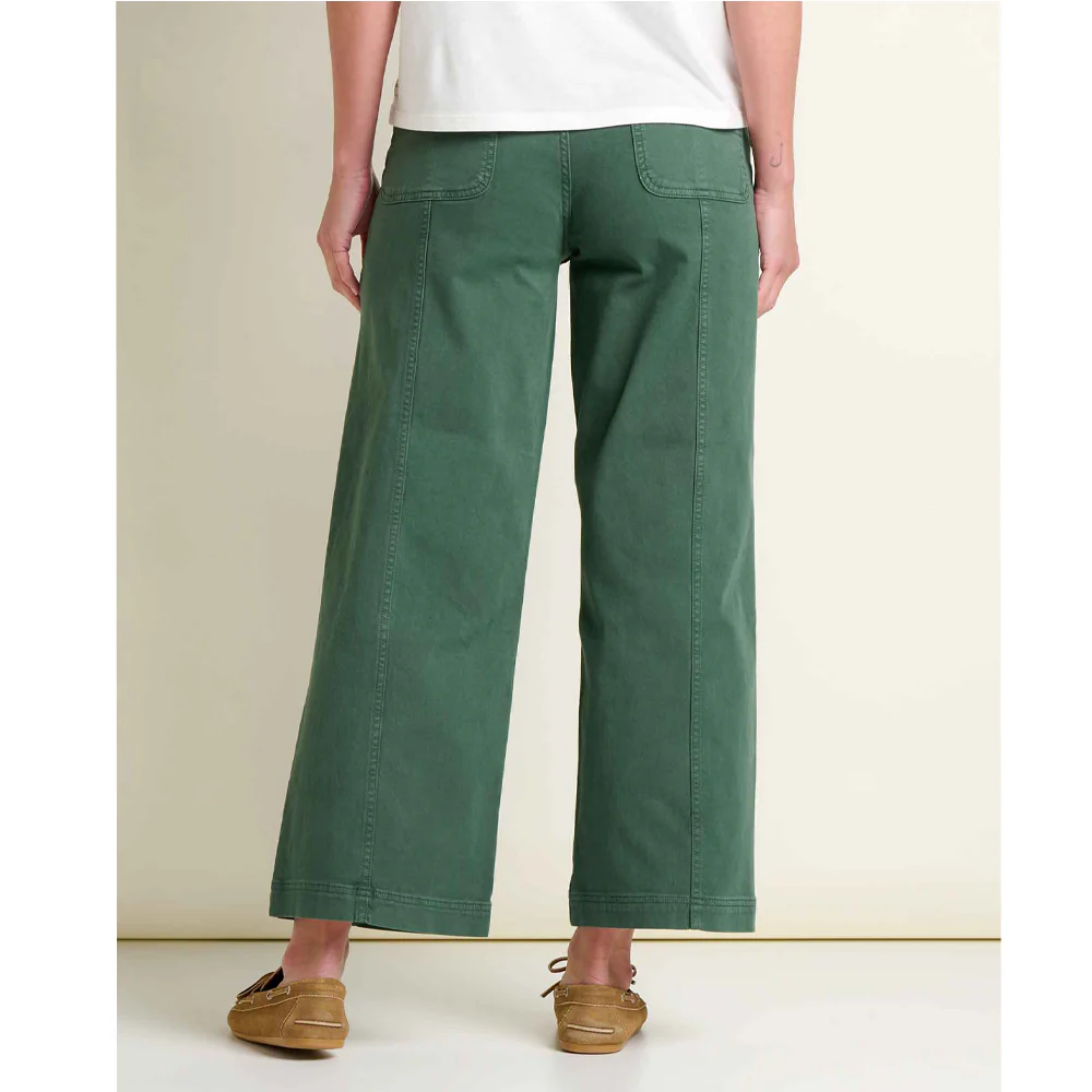 Linden Wide Leg Pant - Cilantro - Image 2