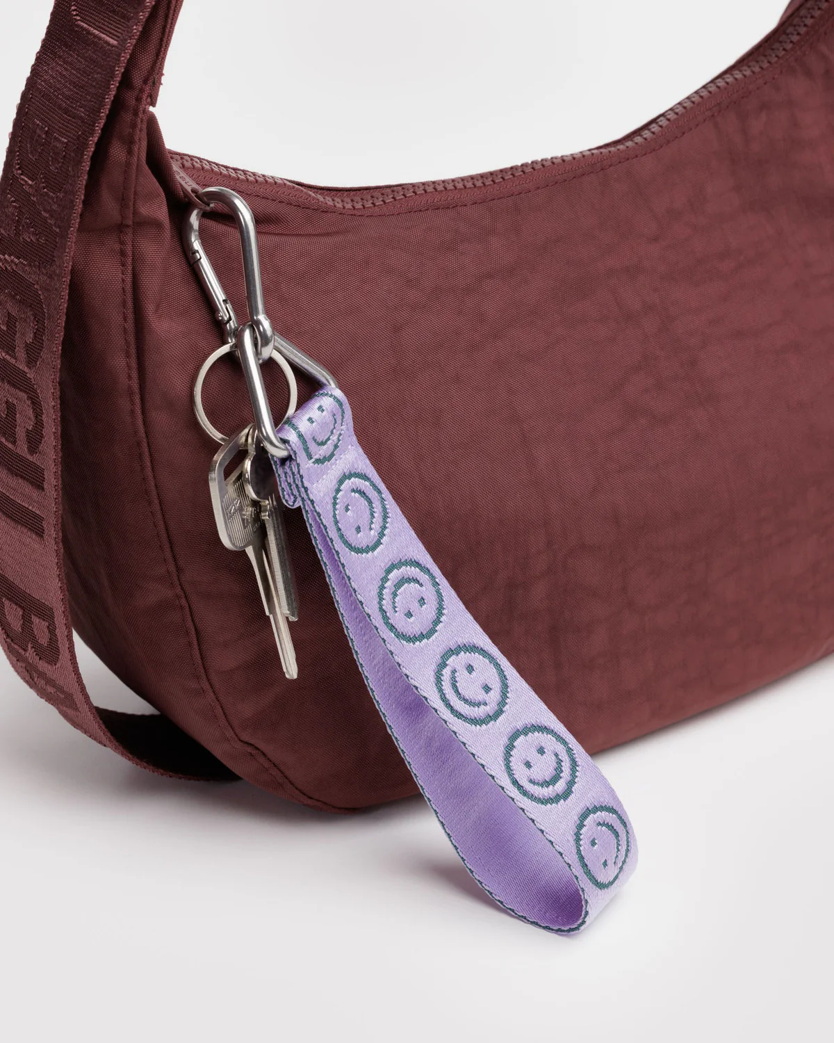 Logo Keychain- Lilac Happy - Image 4