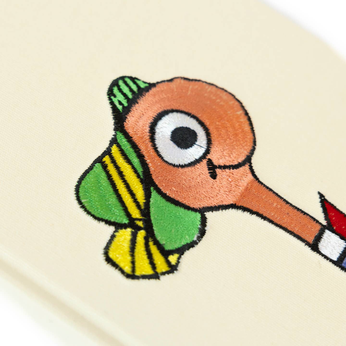 Lowly Worm Embroidered Journal - Image 3