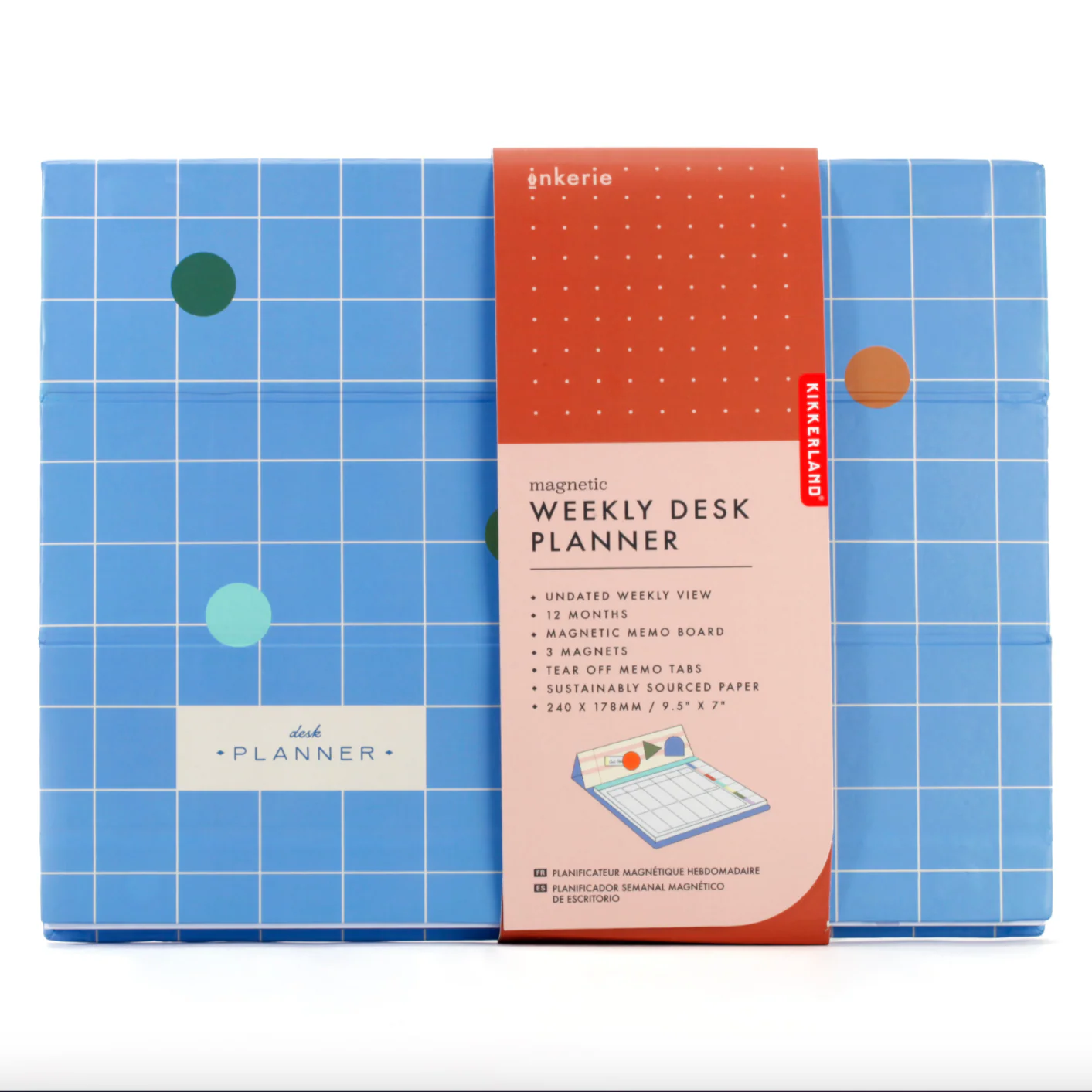 Magnetic Weekly Desk Planner