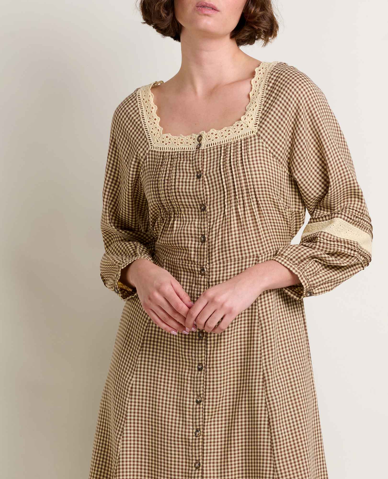 Manzana Square Neck LS Dress - Image 3