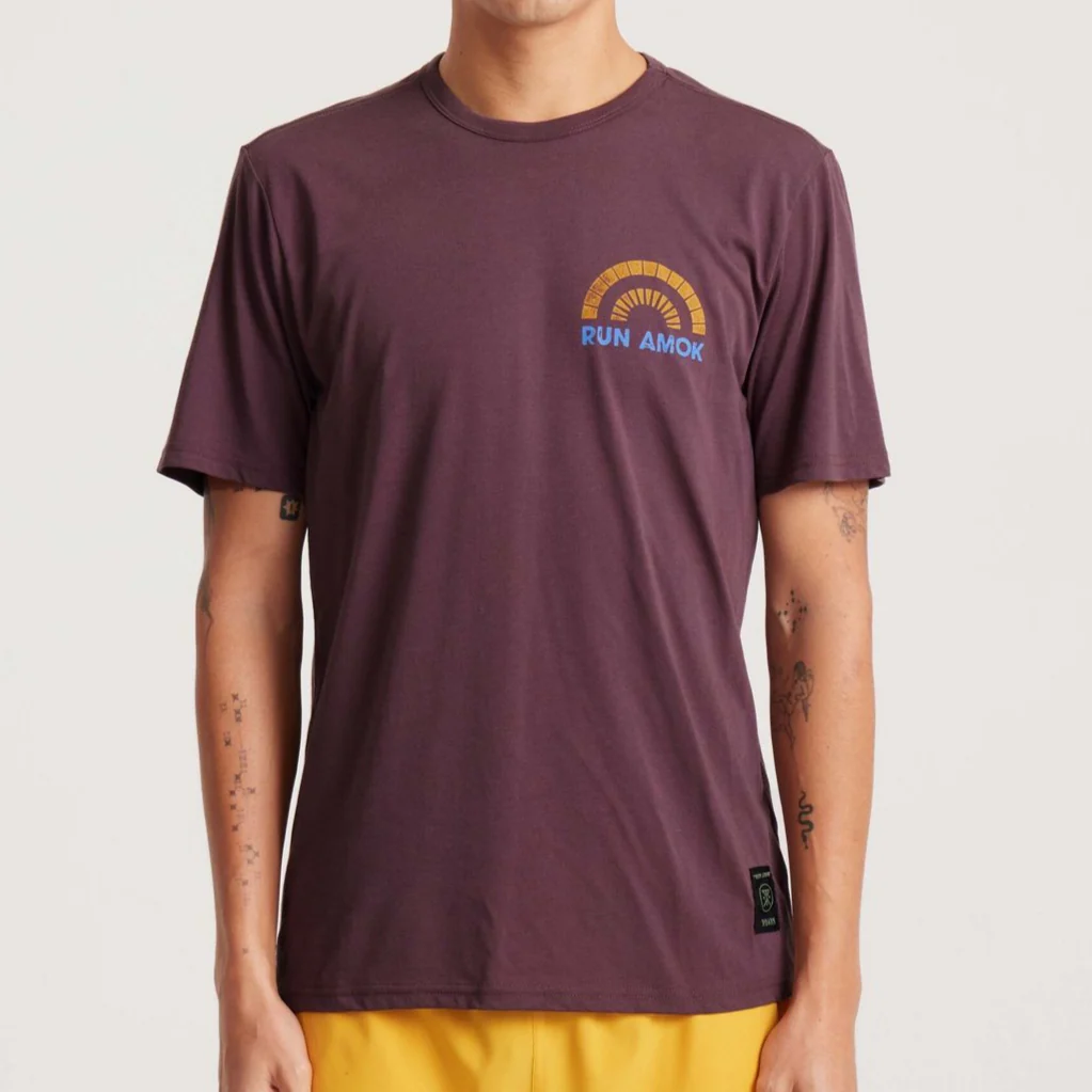 Mathis Core Tee Shirt- Purple Ash