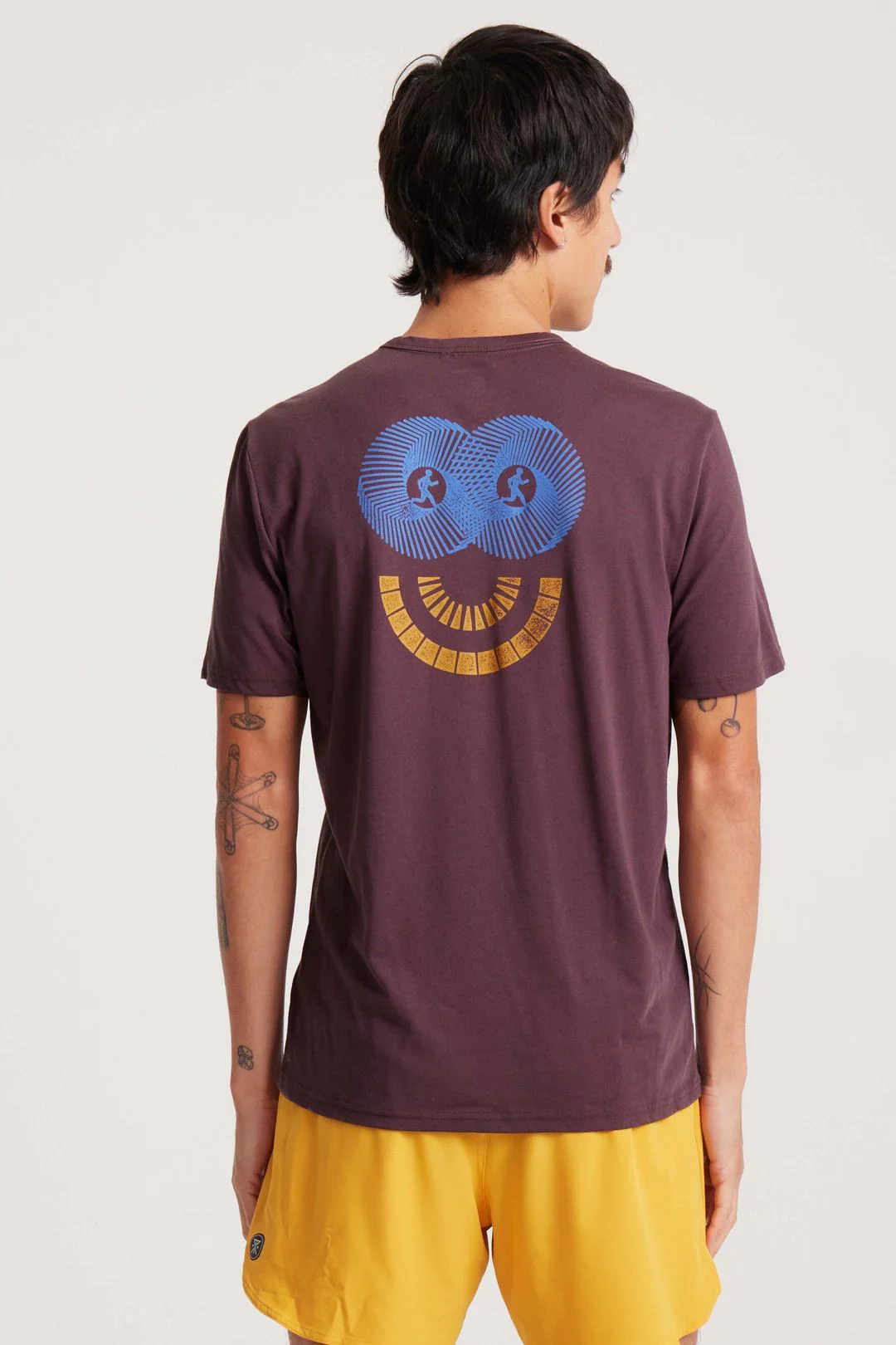 Mathis Core Tee Shirt- Purple Ash - Image 2