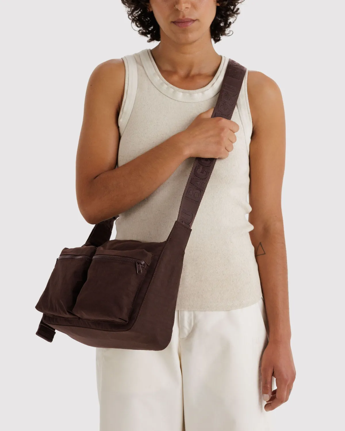 Medium Cargo Crossbody - Coffee - Image 2