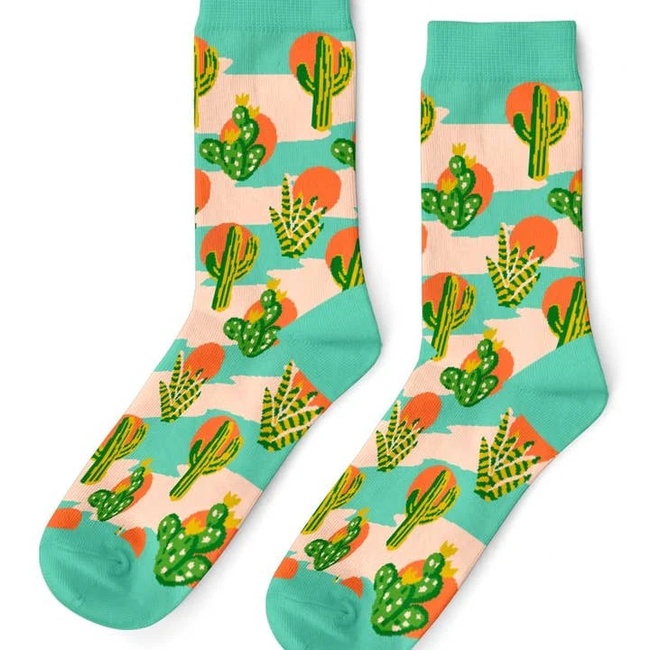 Men's Cactus Sunset Socks