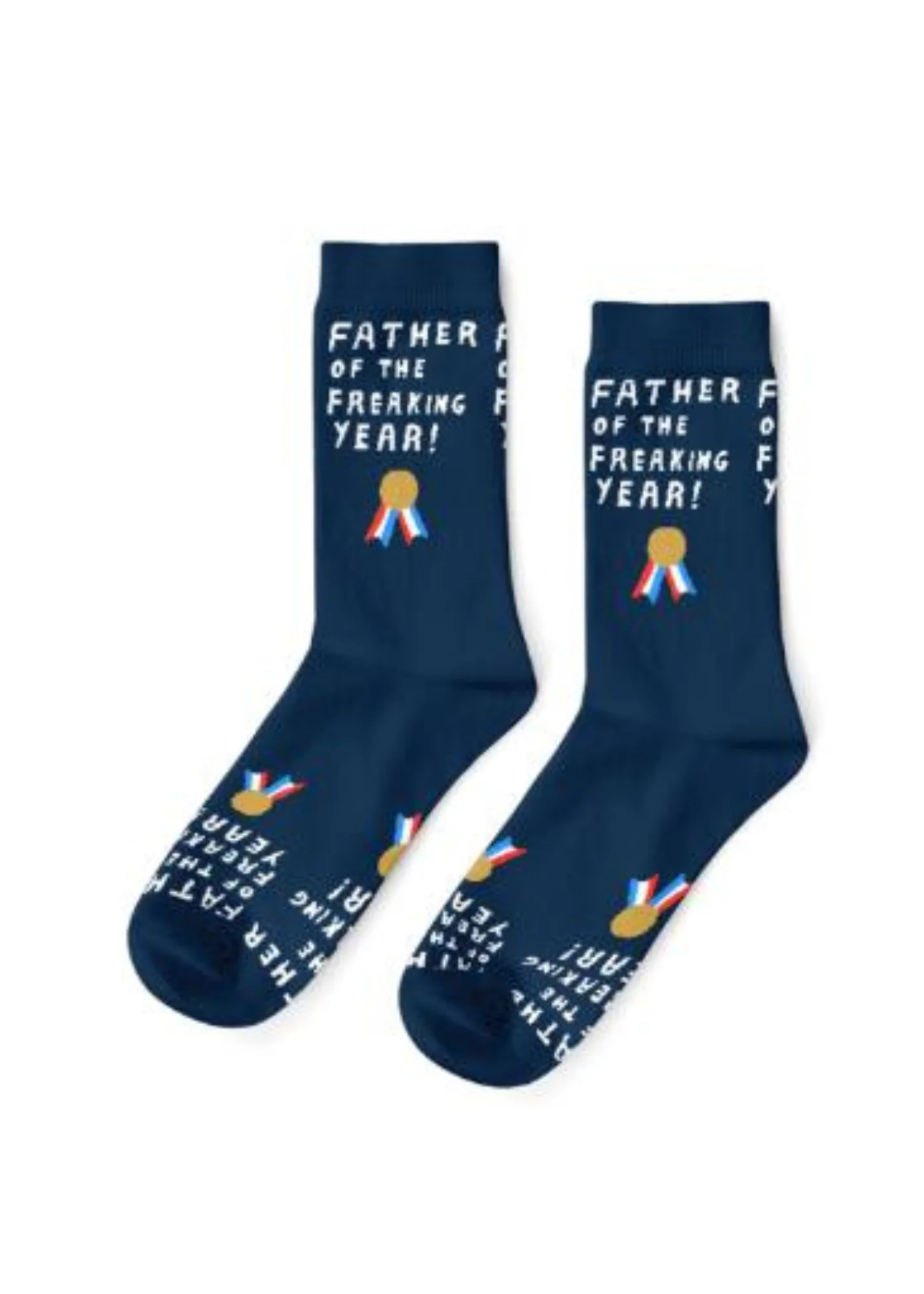 Men's Father of the Freakin Year Socks