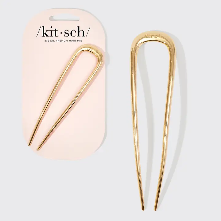 Metal French Hair Pin- - Image 2