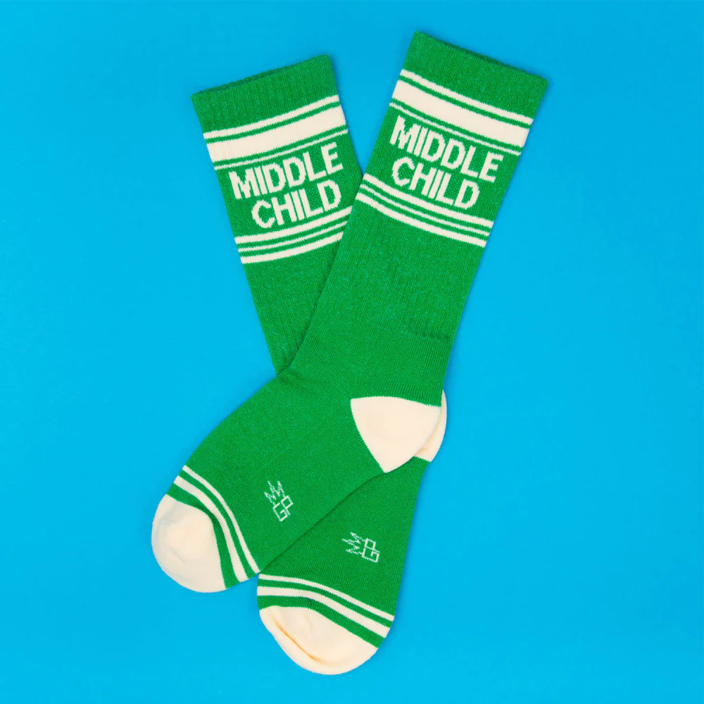 Middle Child Gym Crew Socks - Image 2
