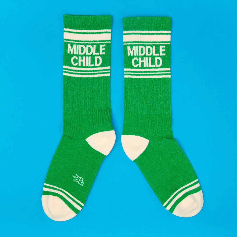 Middle Child Gym Crew Socks - Image 3