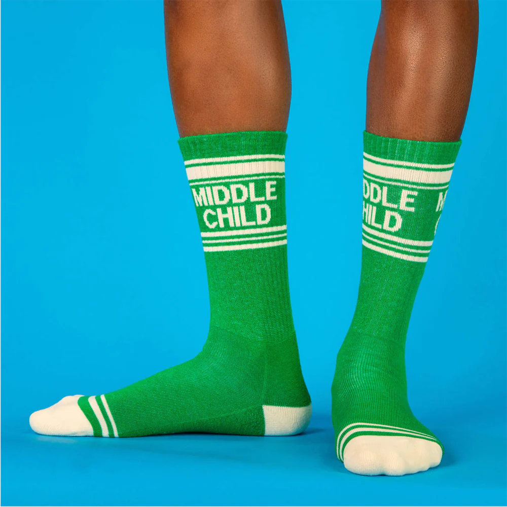 Middle Child Gym Crew Socks - Image 5