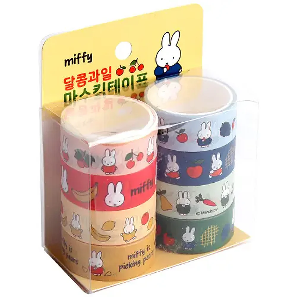 Miffy Sweet Fruit Deco Masking Tape