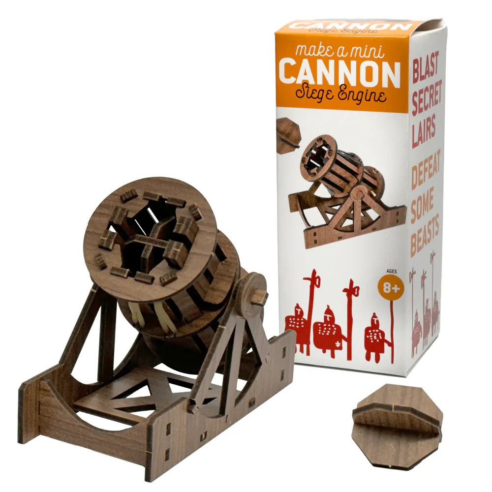 Mini Cannon Wooden Building Kit
