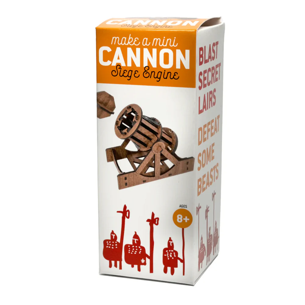 Mini Cannon Wooden Building Kit - Image 5