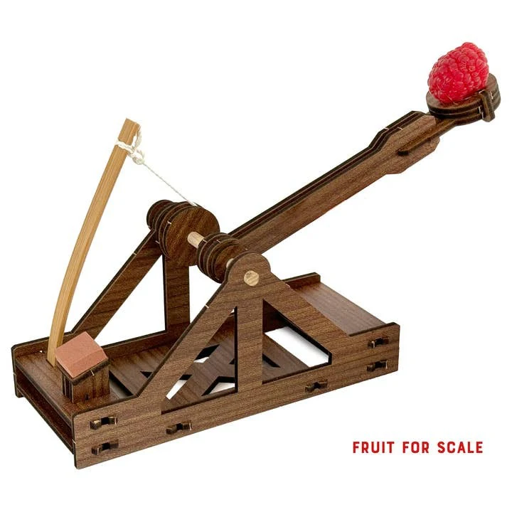 Mini Catapult Wooden Building Kit - Image 2