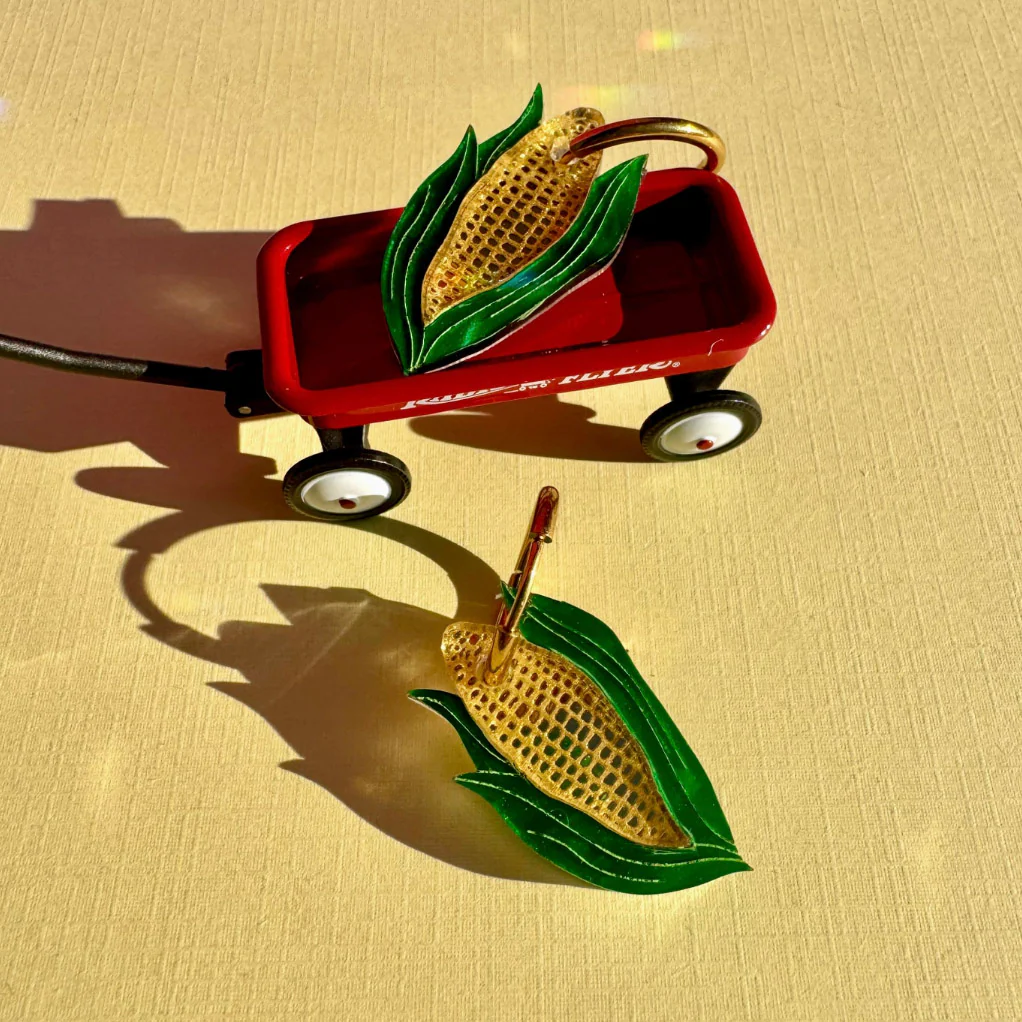 Mini Corn Huggies Earrings - Image 2