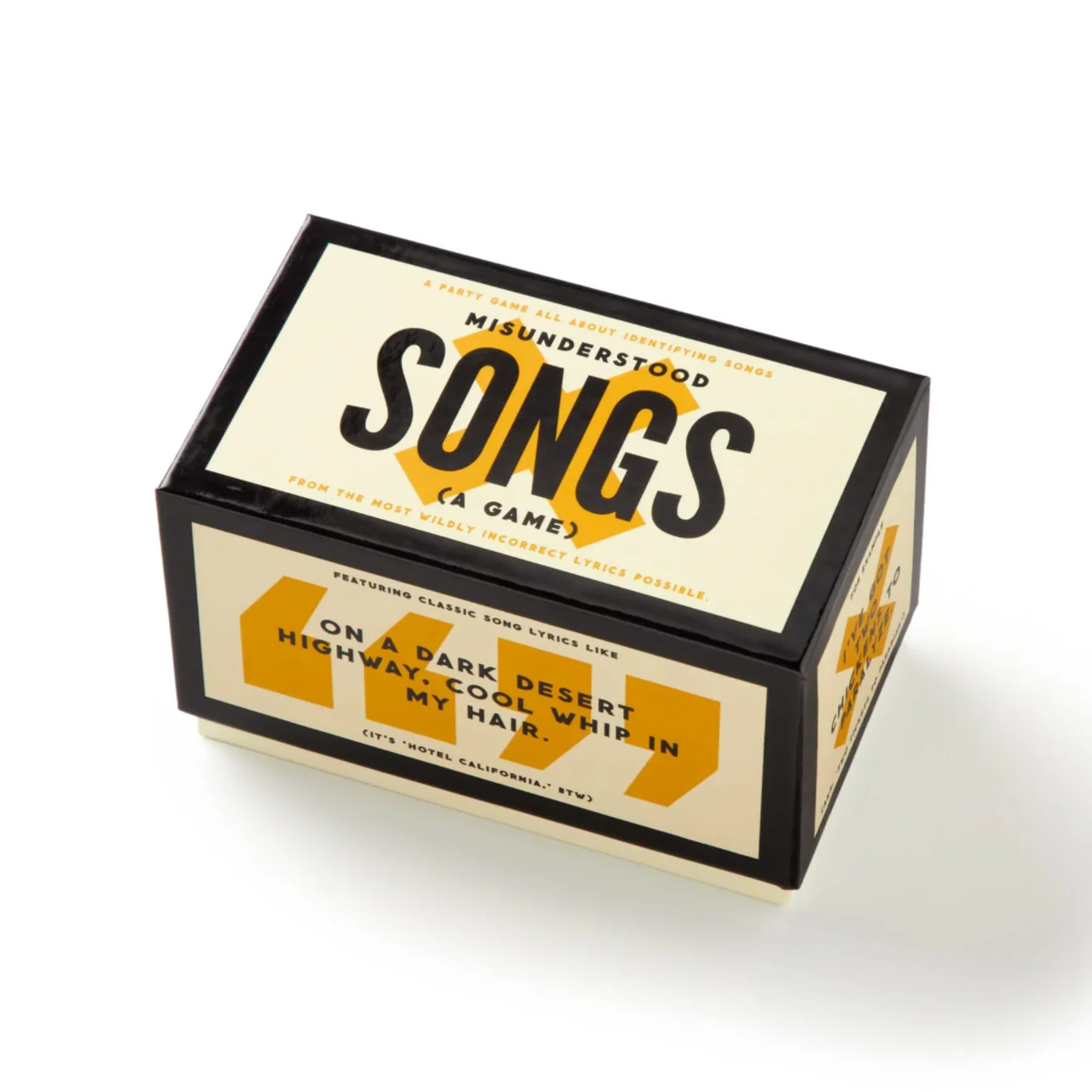 Misunderstood Songs Game