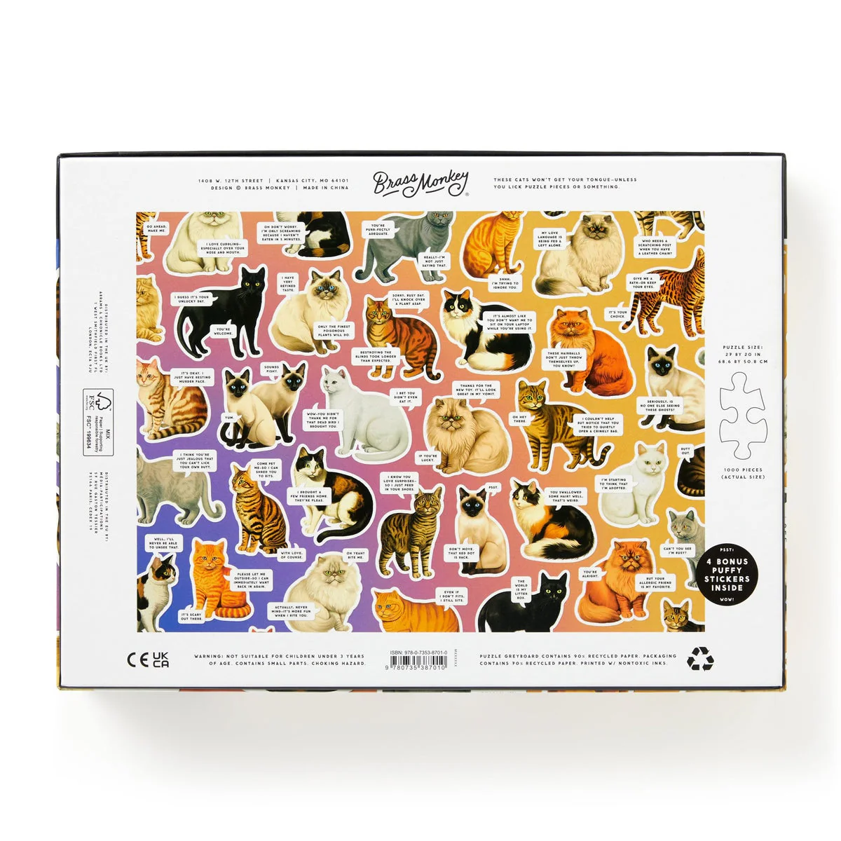 Moody Cats Puzzle - Image 7