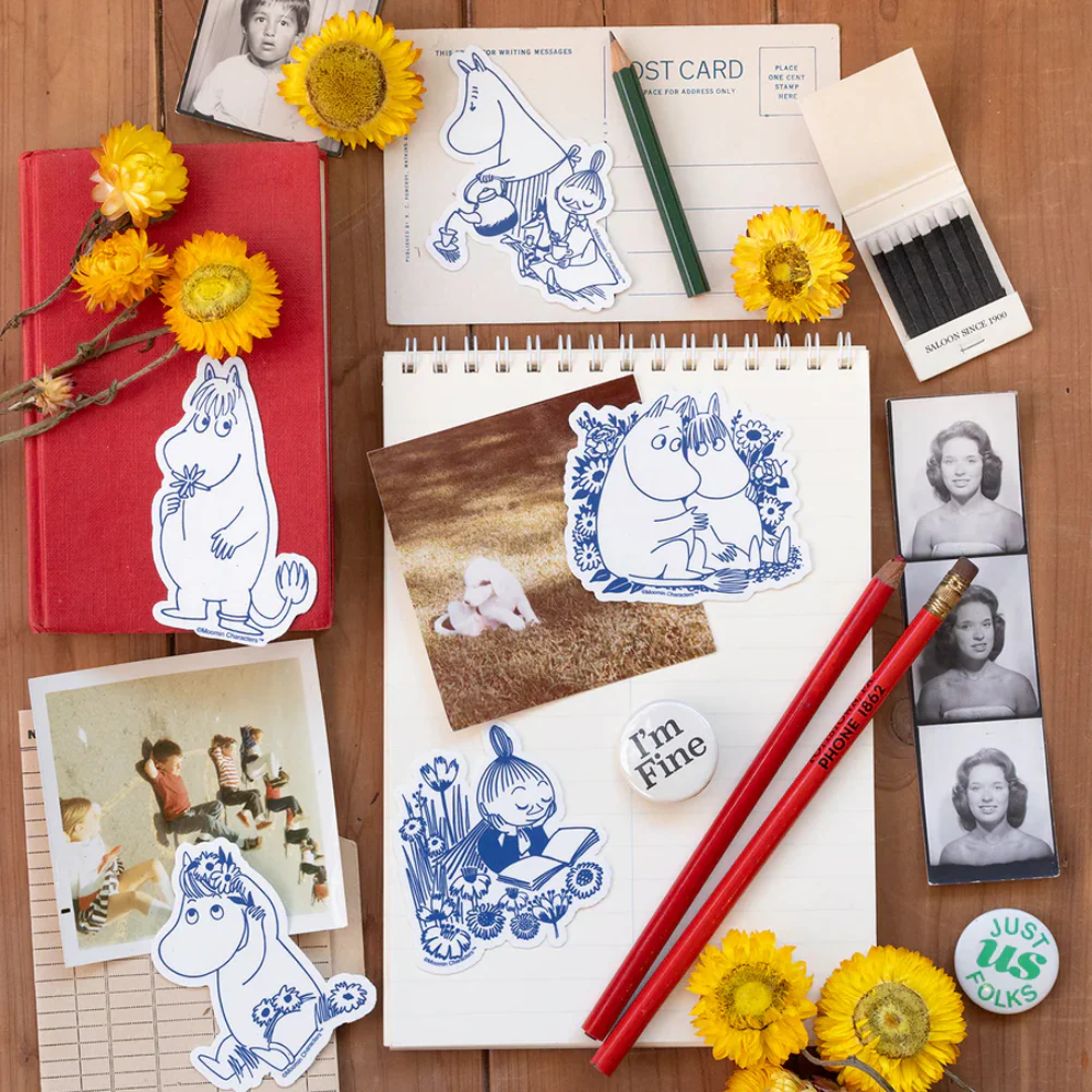 Moomin Tea Time Sticker - Image 2