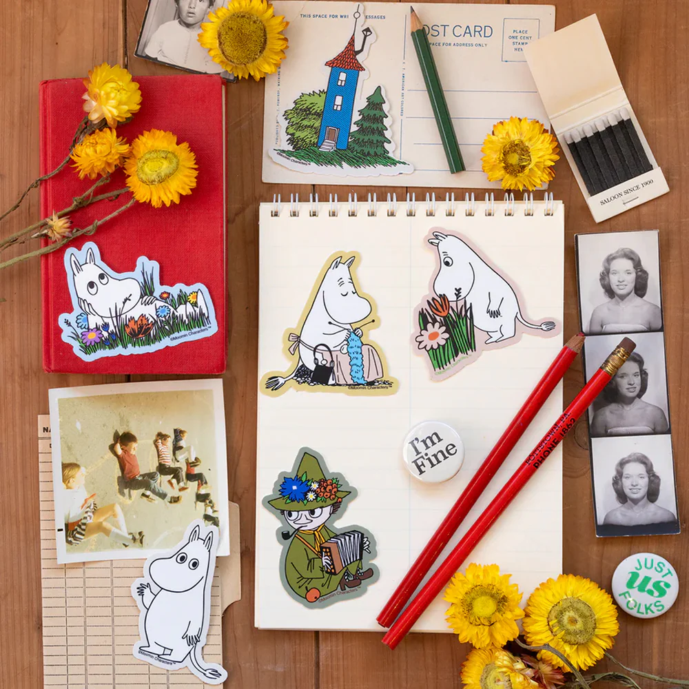 Moomintroll Wave Sticker - Image 2