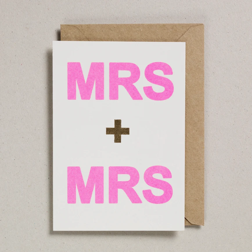 Mrs. + Mrs. Card