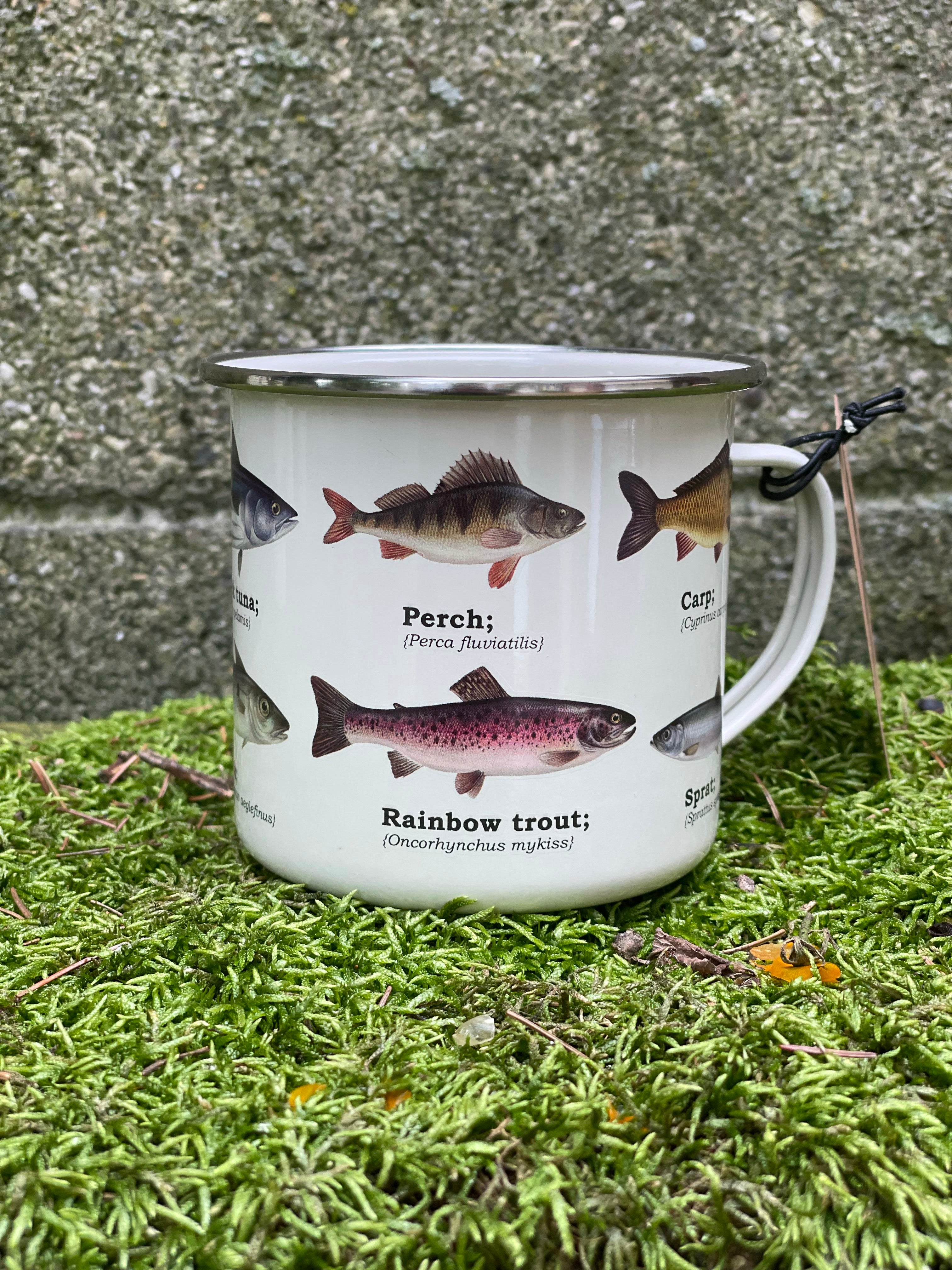 Multi Fish Enamel Mug - Image 3
