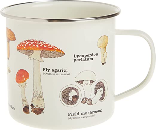 Mushroom Enamel Mug