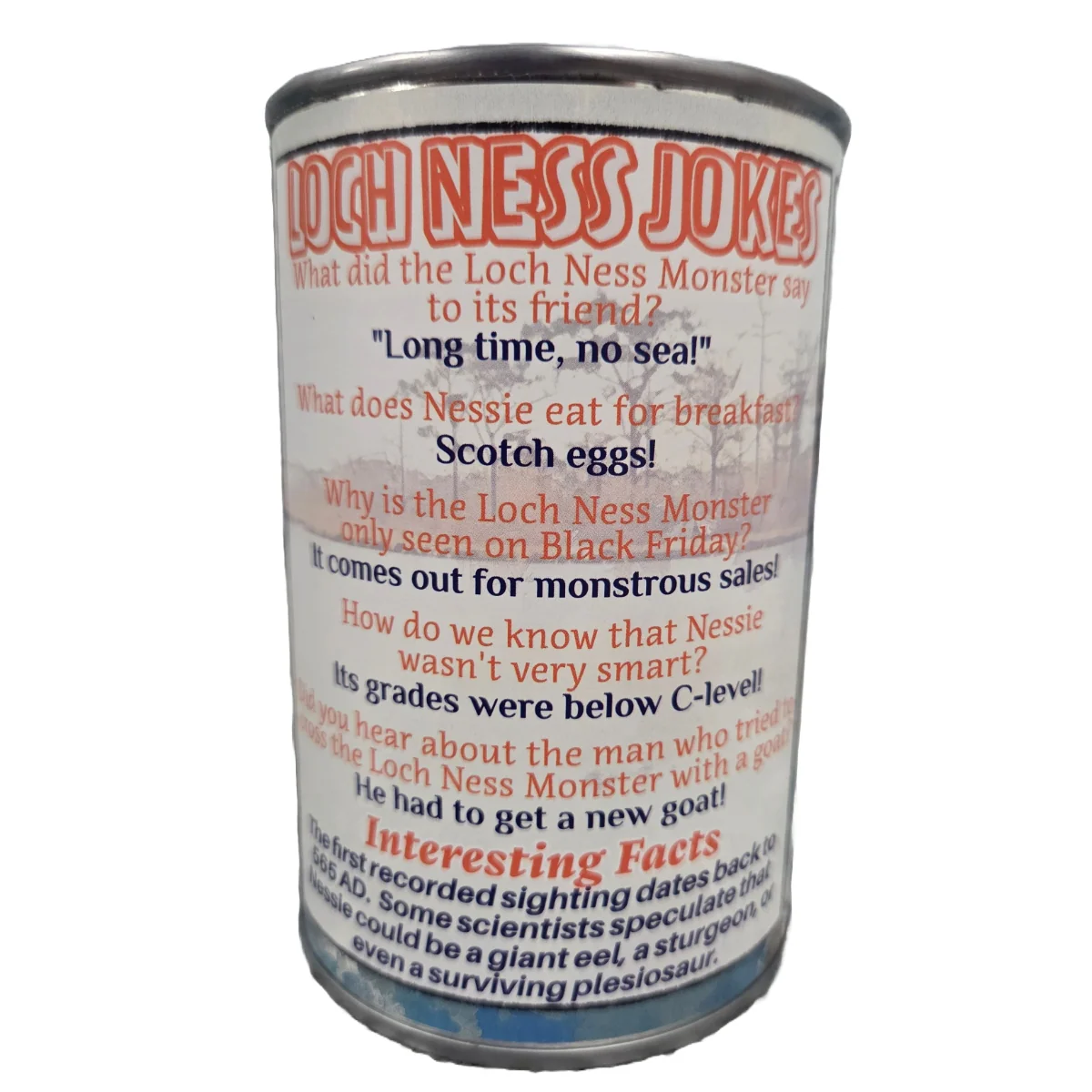 Nessie the Canned Loch Ness Monster - Image 3