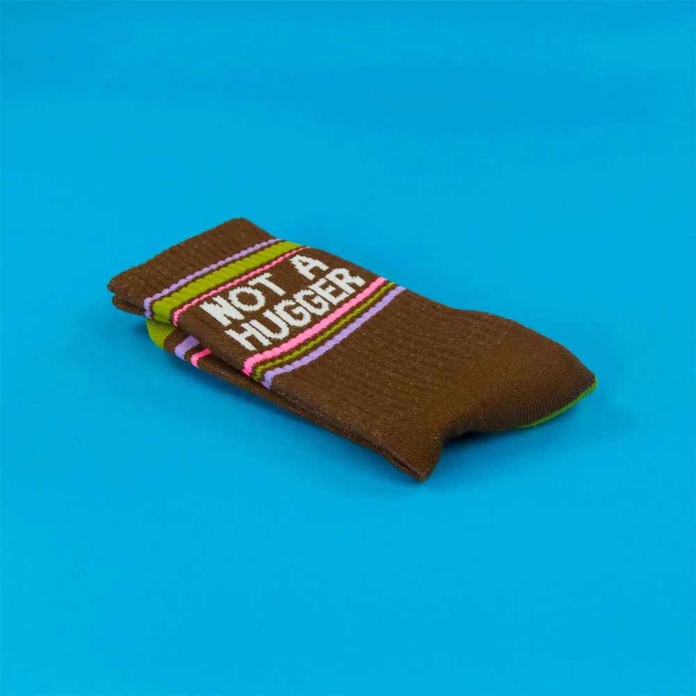 Not A Hugger Gym Crew Socks - Image 4