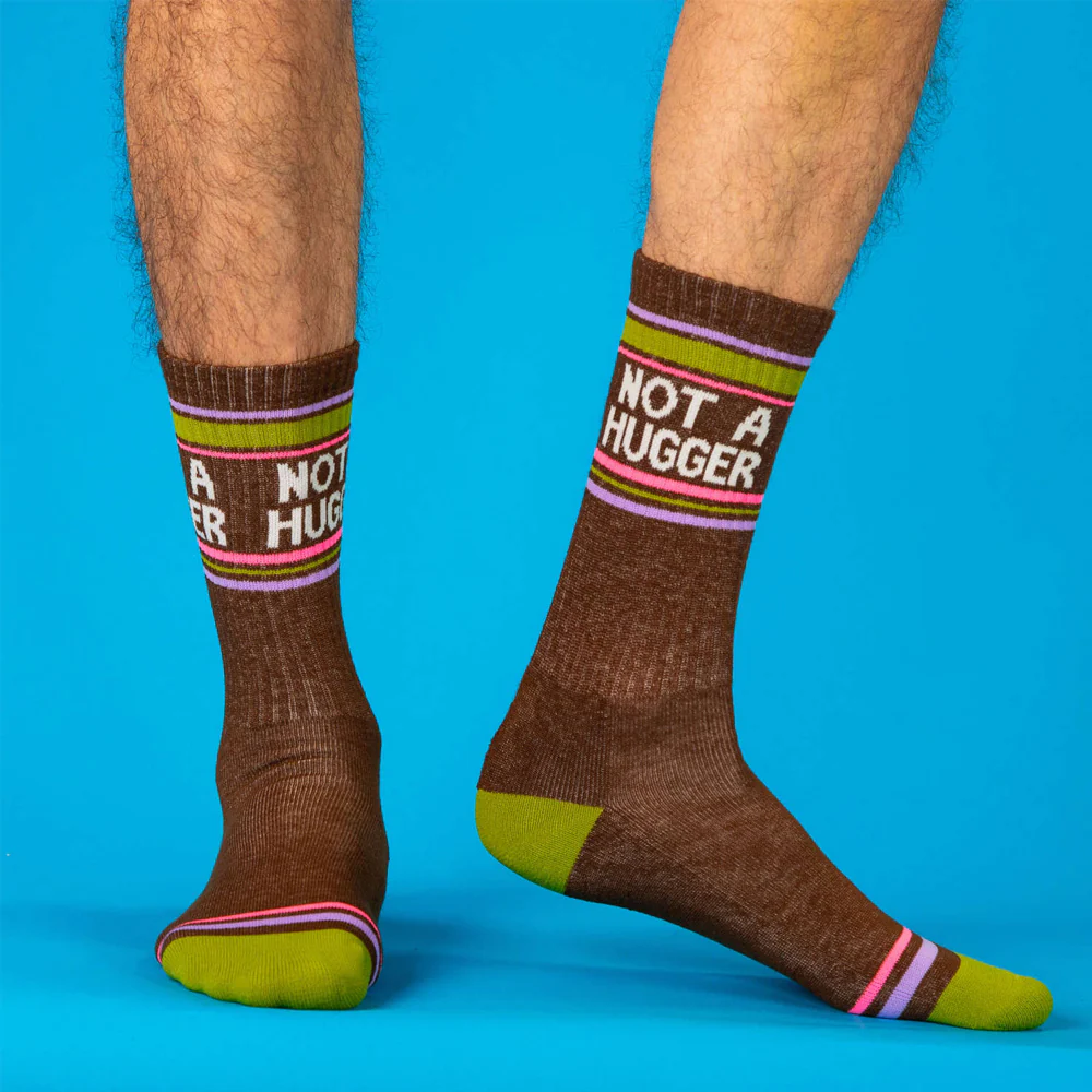 Not A Hugger Gym Crew Socks - Image 6