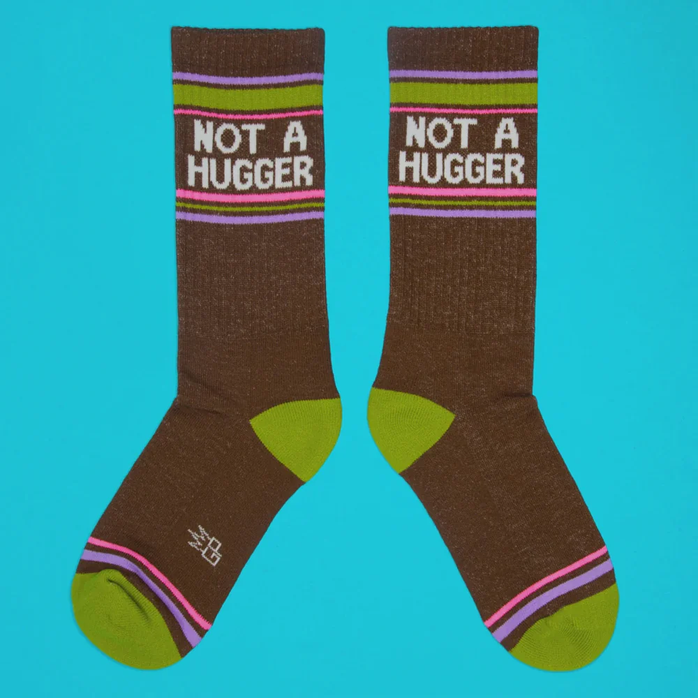 Not A Hugger Gym Crew Socks - Image 7
