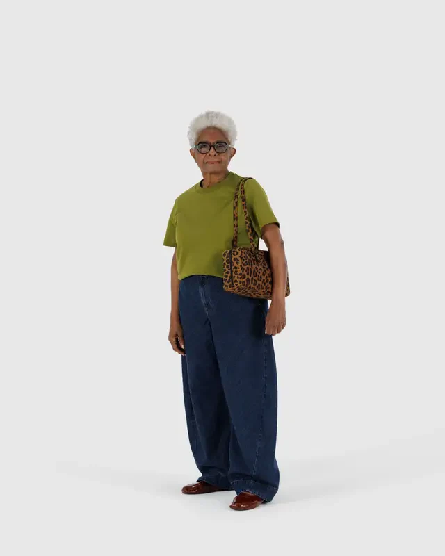 Nylon Bowler Bag- Leopard - Image 4