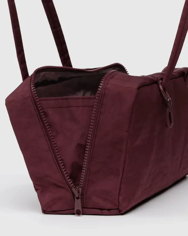 Nylon Bowler Bag- Mahogany - Image 2